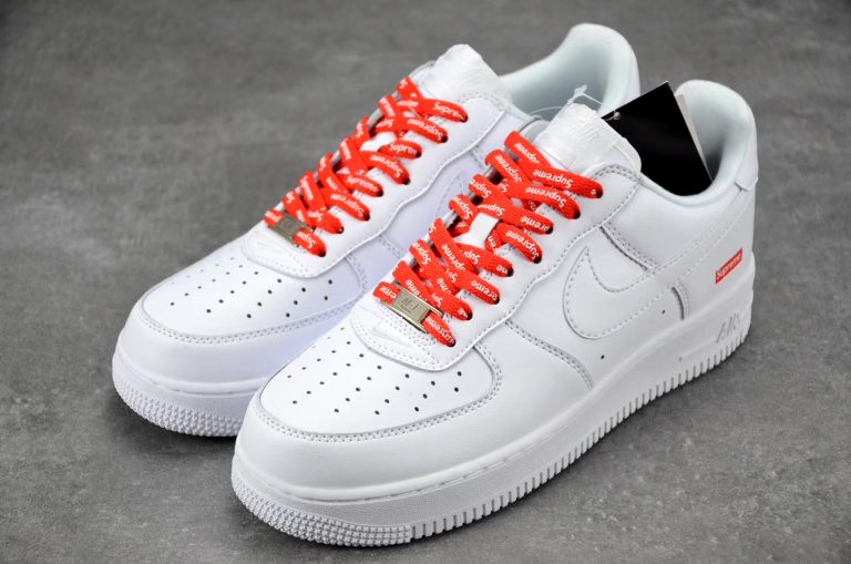 Nike Air Force 1 Low Supreme White – RABBITKICKS