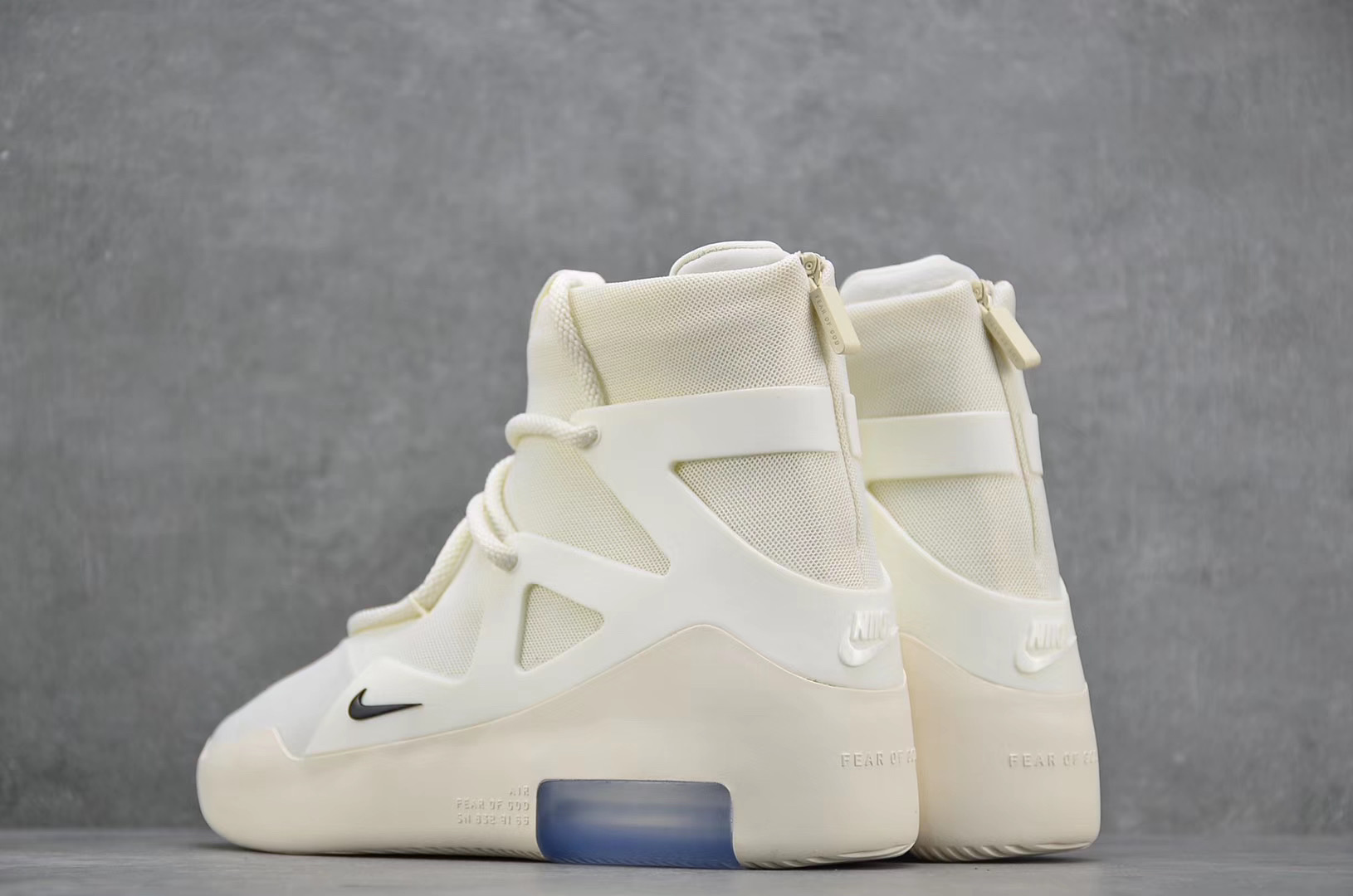 Nike Air Fear Of God 1 Sail Black – RABBITKICKS