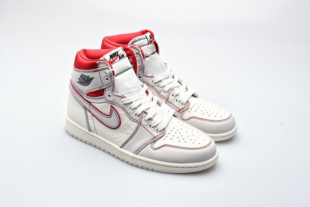 Jordan 1 Retro High Phantom Gym Red – RABBITKICKS