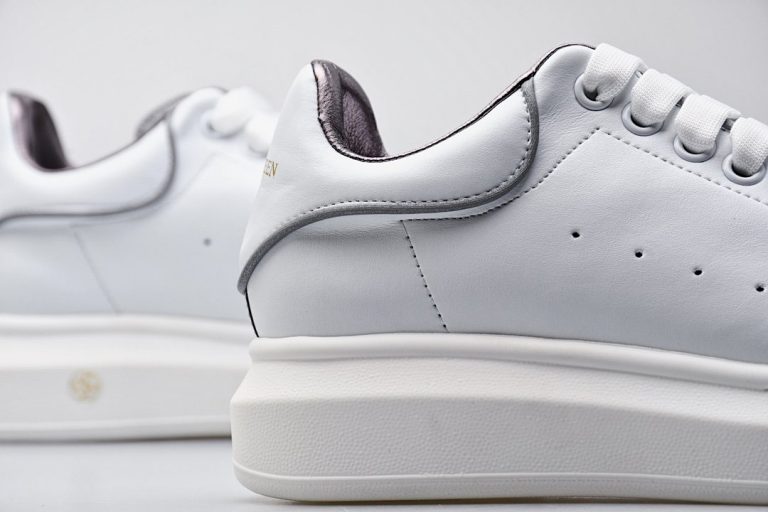 white and silver alexander mcqueen