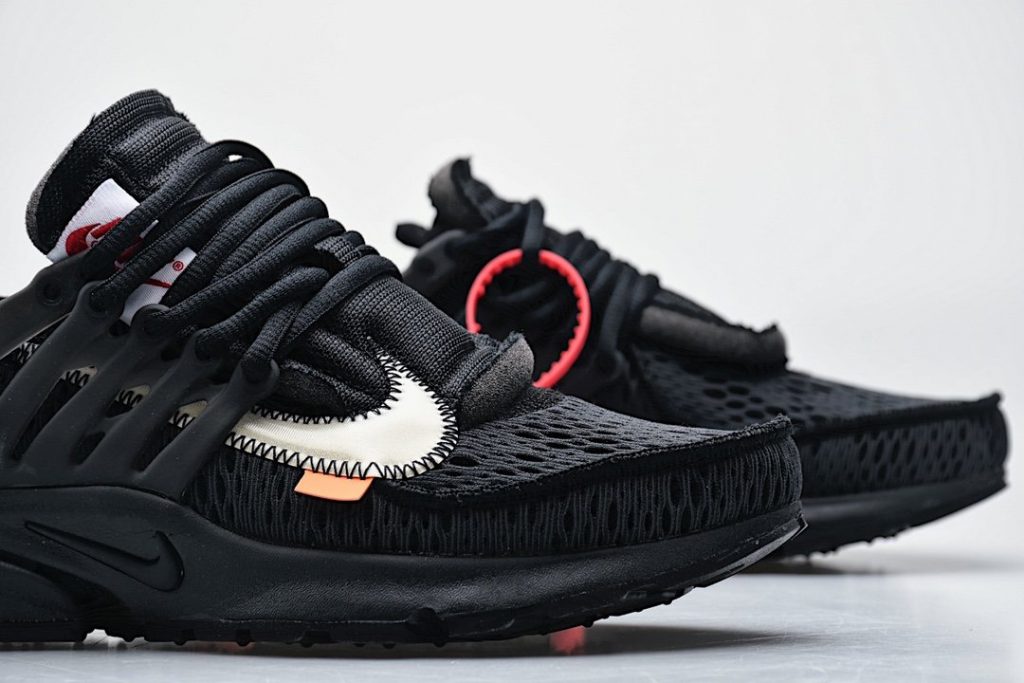 nike air presto off white black