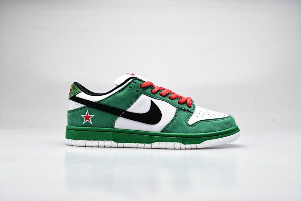 dunk low heineken