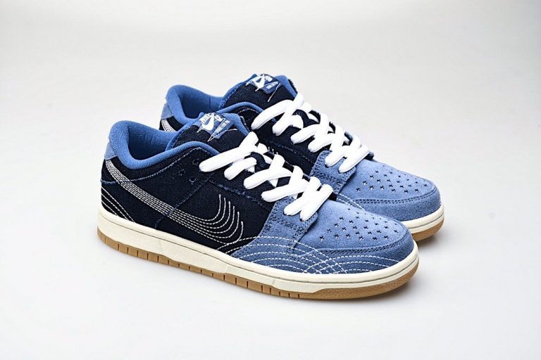 nike sb dunk low denim gum
