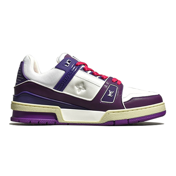 LV Trainer Sneaker Purple 1A8138