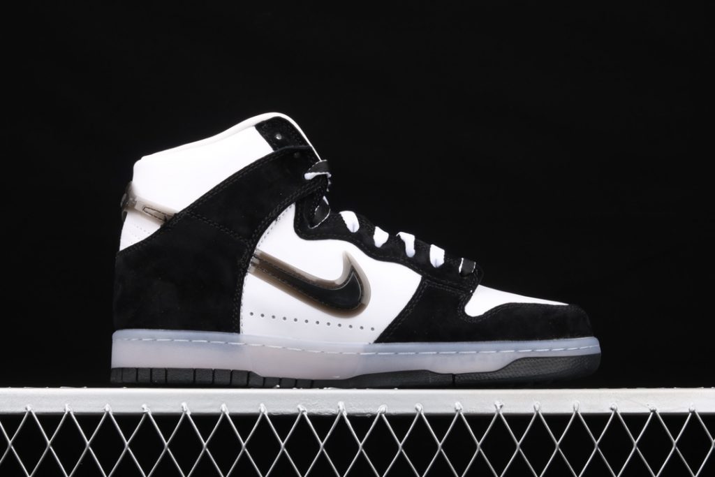 nike dunk high slam jam white black