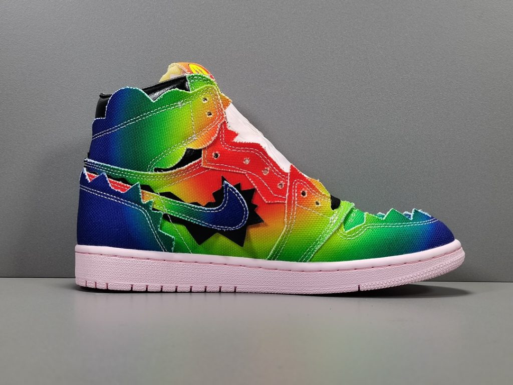 Jordan 1 × Balvin High Og Rainbow – Rabbitkicks