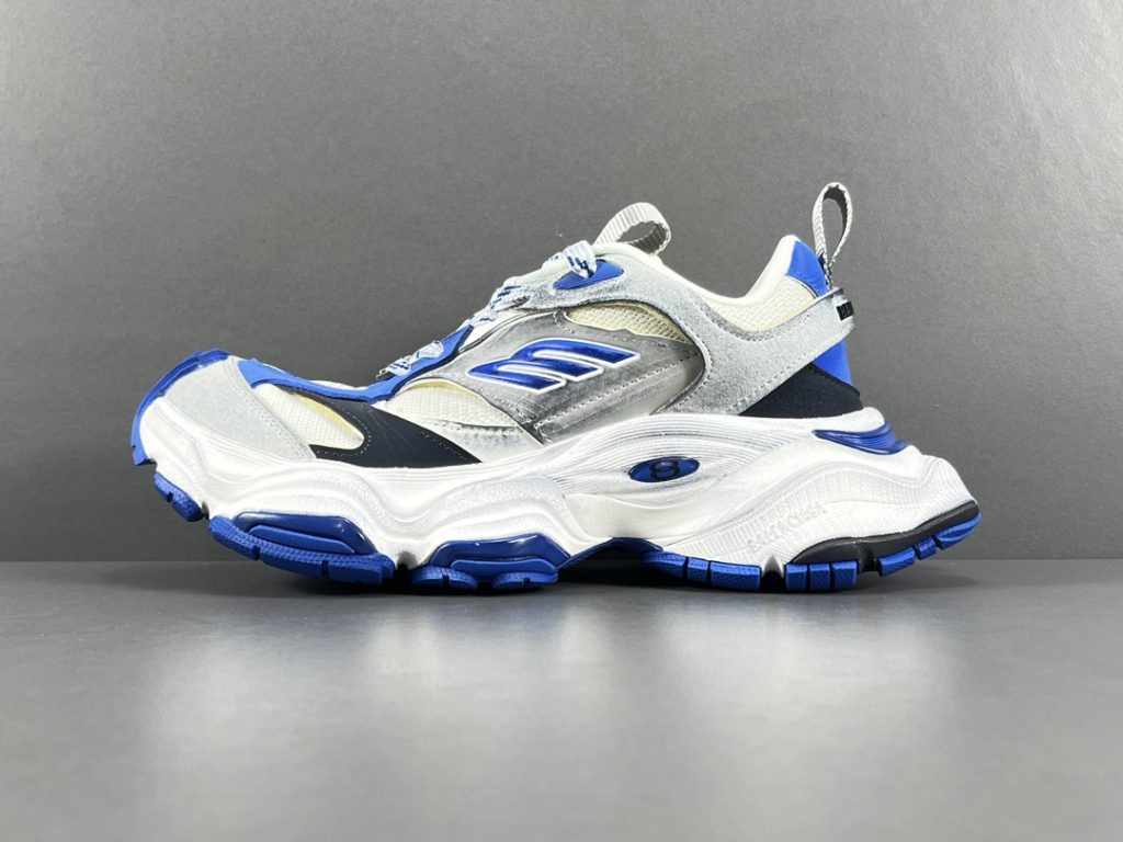 Balenciaga Cargo Sneaker In White Blue – RABBITKICKS