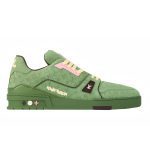 Louis Vuitton Trainer Sneaker In Green