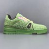 Louis Vuitton Trainer Sneaker In Green - Image 3