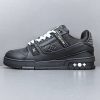Louis Vuitton Trainer Sneaker In Black - Image 2