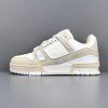 Louis Vuitton Trainer Sneaker In Beige - Image 2