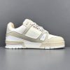 Louis Vuitton Trainer Sneaker In Beige - Image 3