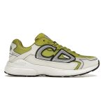 Dior B30 Microfiber Mesh Sneakers Yellow White