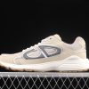 Dior B30 Microfiber Mesh Sneakers Beige - Image 2