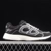 Dior B30 Microfiber Mesh Sneakers Black - Image 2