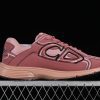Dior B30 Microfiber Mesh Sneakers Pink - Image 3