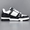 Louis Vuitton LV Trainer White Black White - Image 3