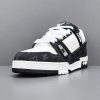 Louis Vuitton LV Trainer White Black White - Image 6