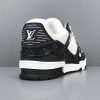 Louis Vuitton LV Trainer White Black White - Image 7