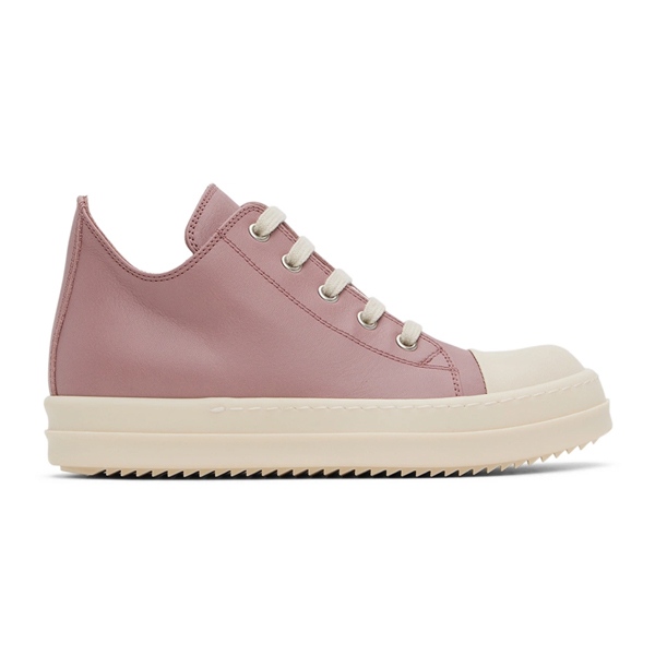 Rick Owens Lido Low Sneakers In Pink