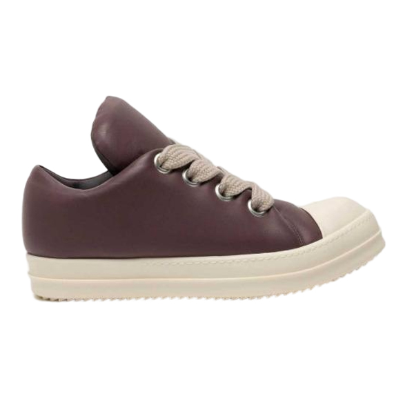 Rick Owens Luxor Jumbo Lace Padded Low In Brown
