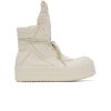 Rick Owens Hollywood Mega Bumper Geobasket High In White