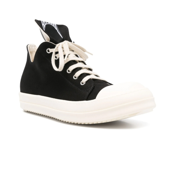 Rick Owens Drkshdw Hollywood Sneakers In Black