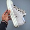 Rick Owens 25SS Hollywood Jumbolaced Low Sneakers In Grey - Image 3