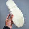 Rick Owens 25SS Hollywood Jumbolaced Low Sneakers In Grey - Image 9