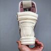 Rick Owens Geobasket High Top Sneakers In Pink - Image 8