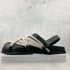 Rick Owens Concordians Megalace Granola Mules In Black - Image 2