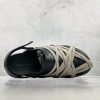 Rick Owens Concordians Megalace Granola Mules In Black - Image 4