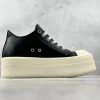 Rick Owens 25SS Hollywood Mega Bumper Low Sneakers In Black - Image 2