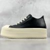 Rick Owens 25SS Hollywood Mega Bumper Low Sneakers In Black - Image 10