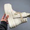 Rick Owens Hollywood Mega Bumper Geobasket High In White - Image 3