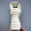 Rick Owens Hollywood Mega Bumper Geobasket High In White - Image 8