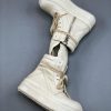 Rick Owens Hollywood Mega Bumper Geobasket High In White - Image 10