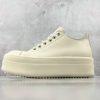 Rick Owens 25SS Hollywood Mega Bumper Low Sneakers In Milk - Image 2