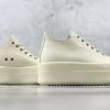 Rick Owens 25SS Hollywood Mega Bumper Low Sneakers In Milk - Image 7