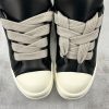Rick Owens Luxor Jumbo Lace Padded Low In Black - Image 8