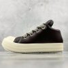Rick Owens Luxor Jumbo Lace Padded Low In Brown - Image 2